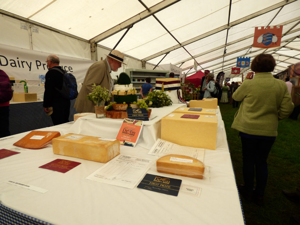 Cheeses at the County Show