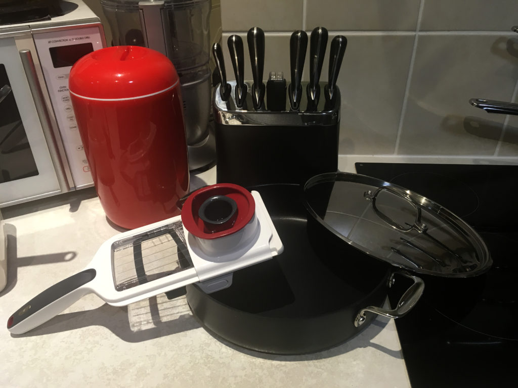 Kitchen purchases