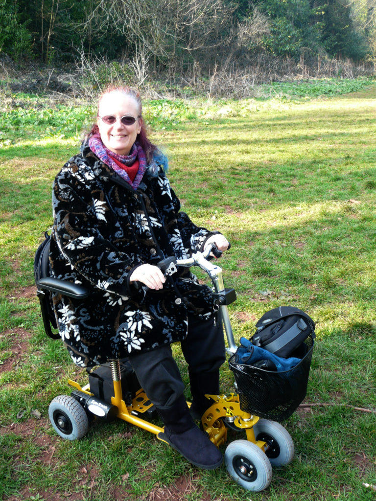Me on my small buggy