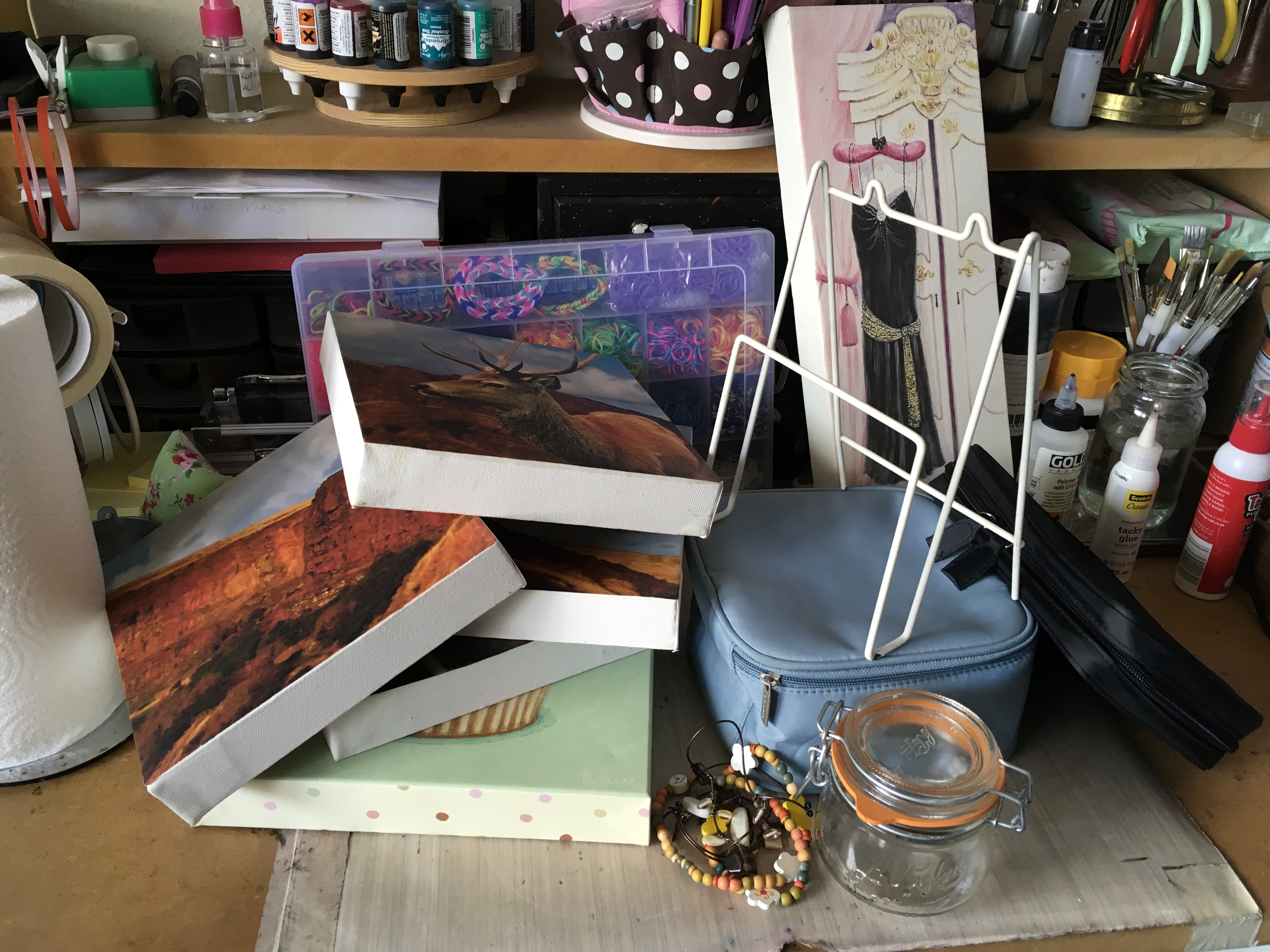 Read more about the article WOYWW 526 Village Fete Stash, Wheels and Food