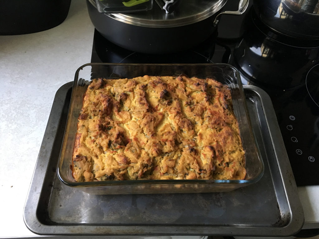 Vegan broccoli casserole