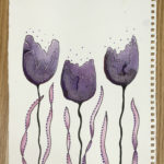Watercolour Doodles - Tulips