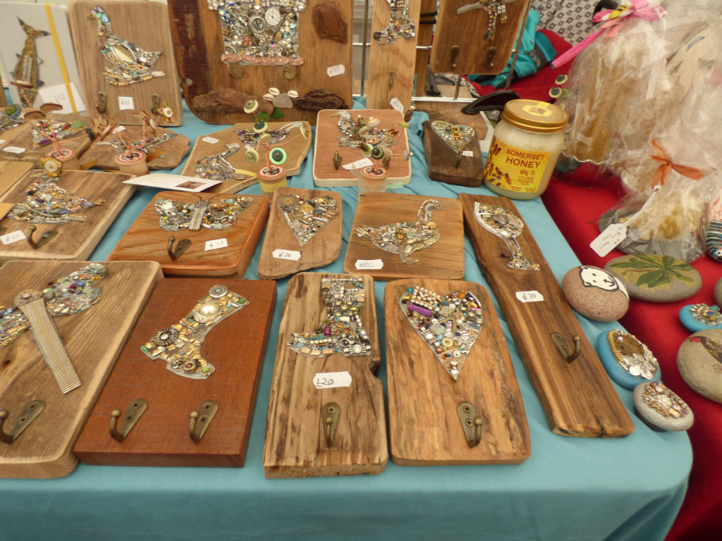 Totnes Show 2019. Spangle art - examples.