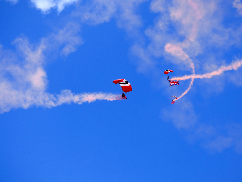 Totnes Show 2019. The Red Devils.