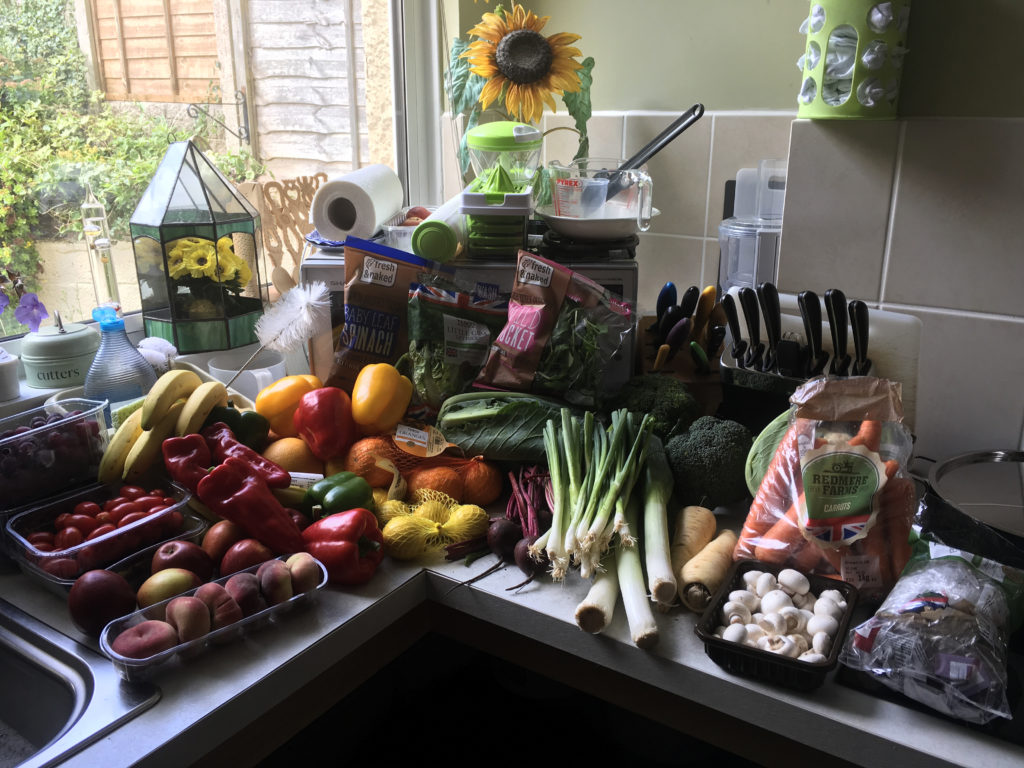 Fruit and Veg Ready for Preparing