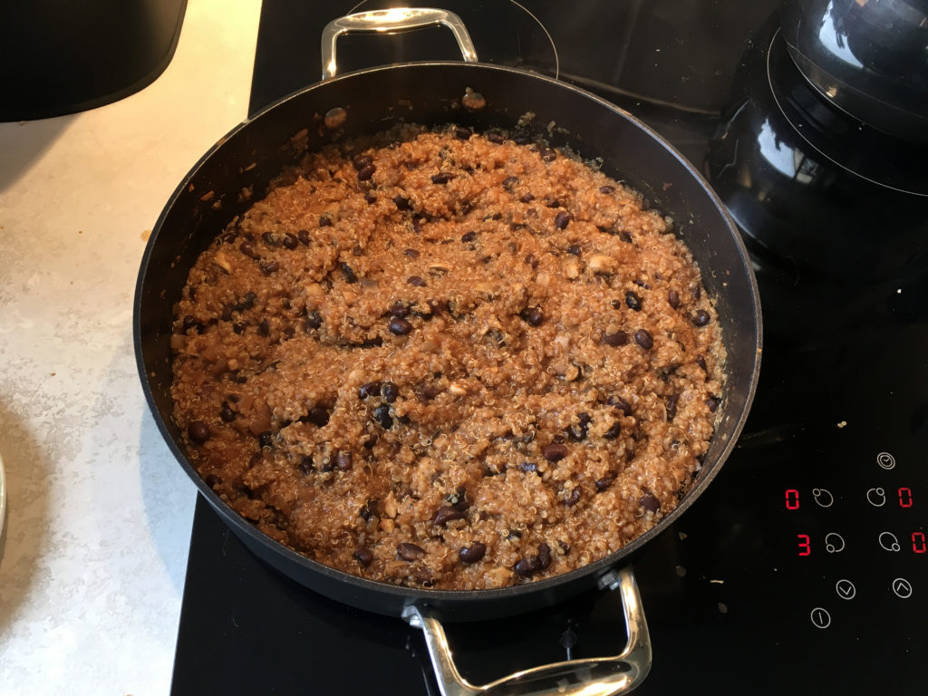 Stuffing for Santa Fe Peppers