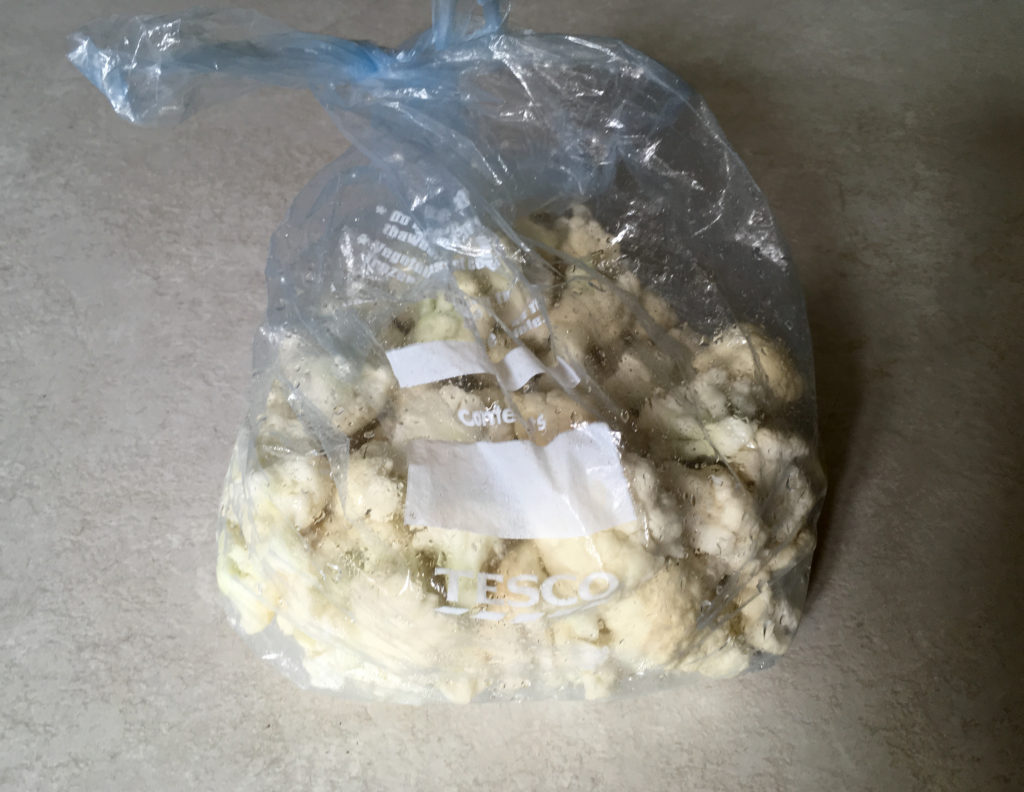 Cauliflower florets