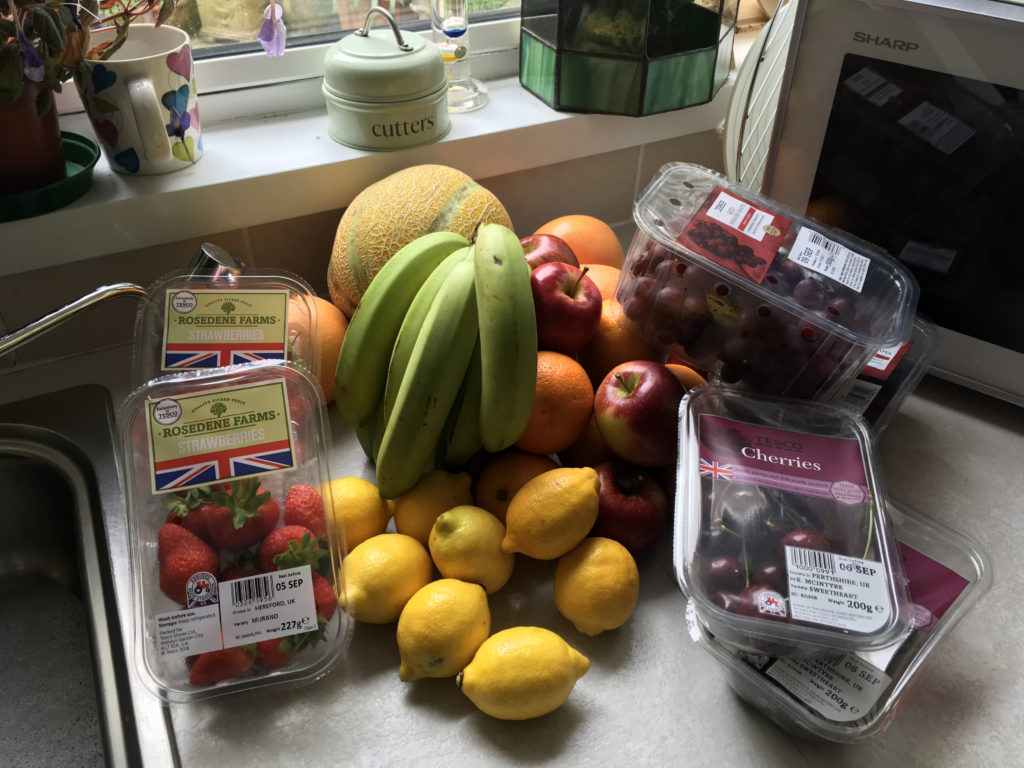 Meal Prep 3-9-19 Fruit