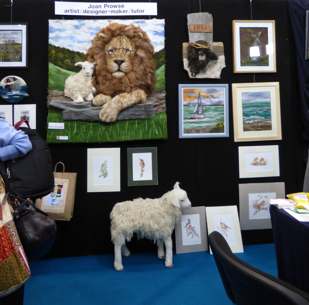 Lion and Lamb stand