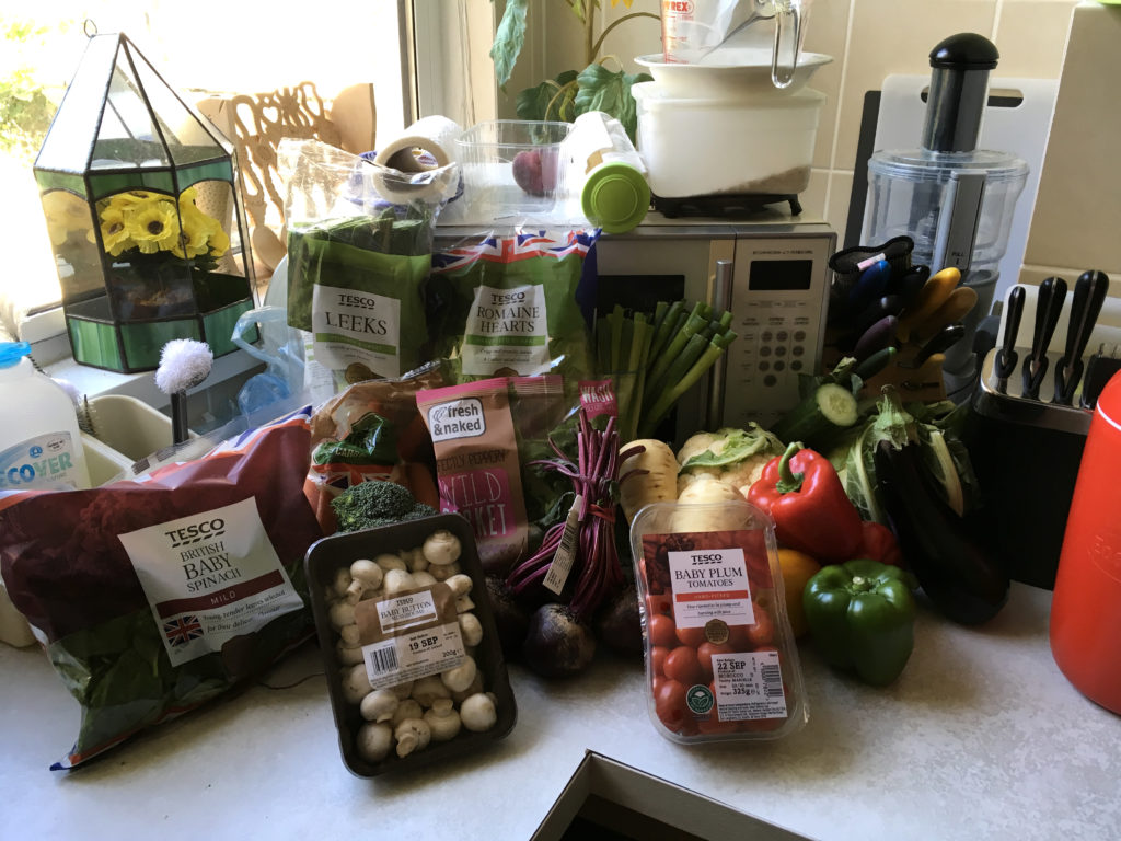 Meal prep 17-9-19 Veggies