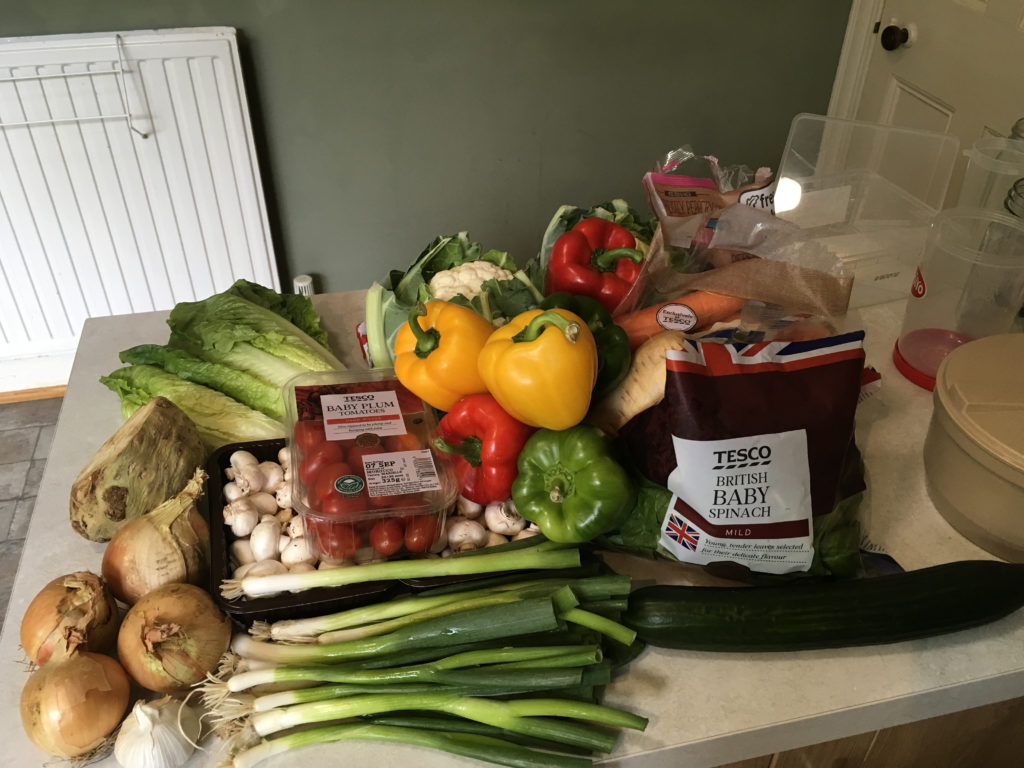 Meal Prep 3-9-19 Veggies