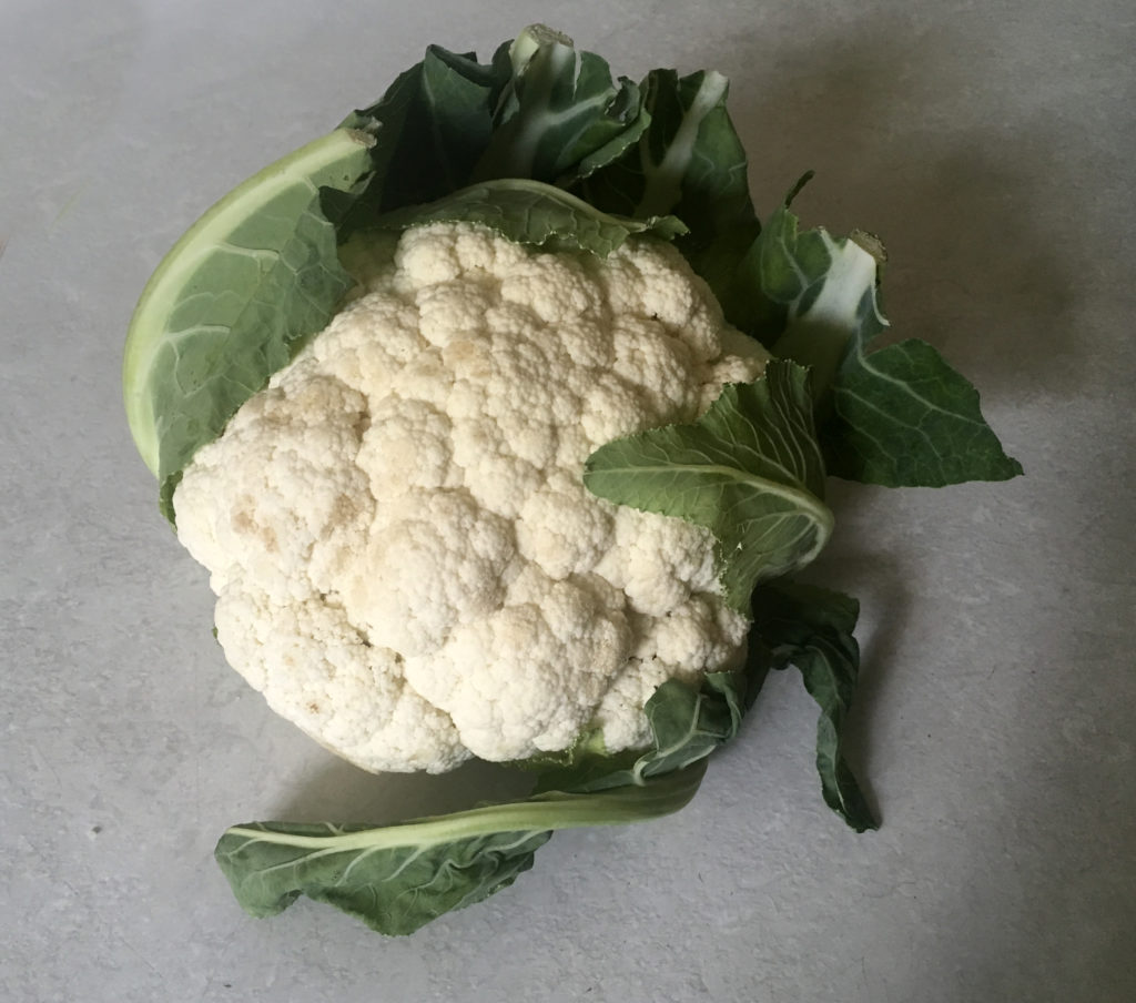 Late arrival - cauliflower 10-9-19