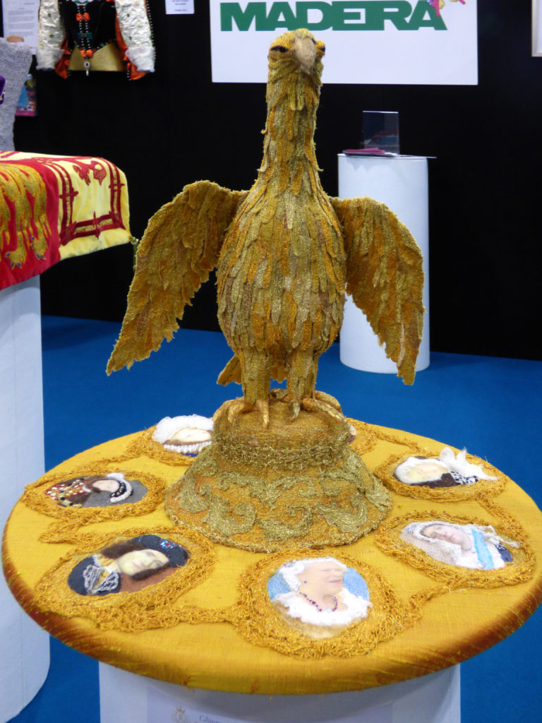 English Kings and Queens embroidery
