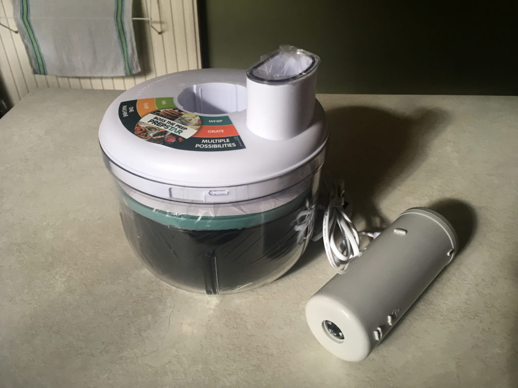 Unboxing new food processor - out of the box