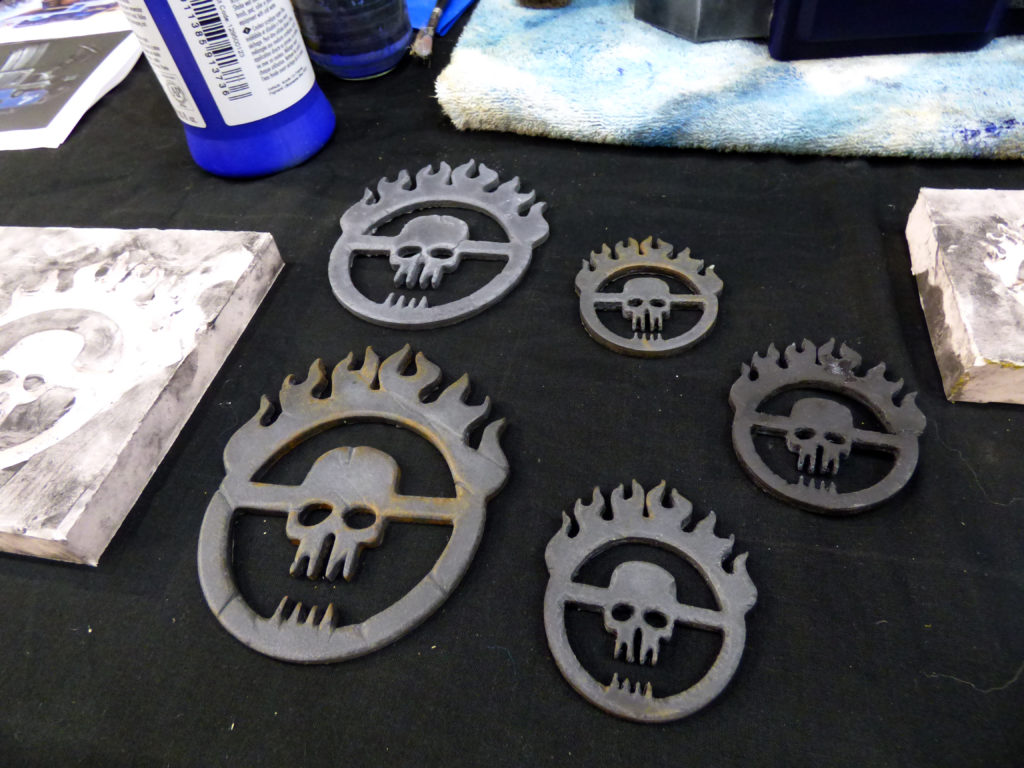 Inventors' Asylum: layered laser cuts