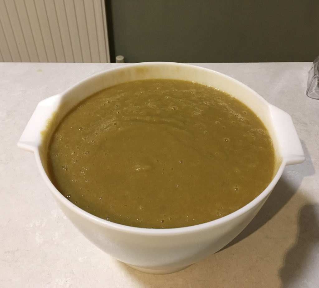 Thick veg soup