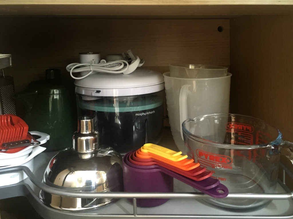Unboxing new food processor - compact storage