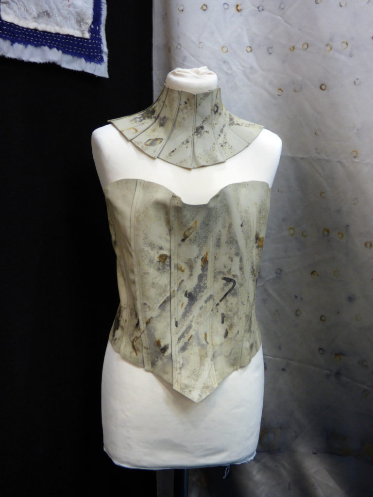 Inventors' Asylum: Rusted corset and neckpiece