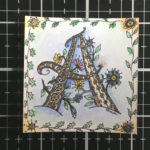 02 Letter A Painting