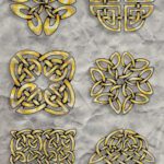 26 Third Batch - Digital - Gold on Crumpled Paper Background