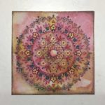 10 Pink and Yellow Floral Mandala 10-4-20