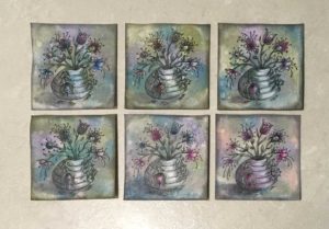 Read more about the article WOYWW 569 More Florabunda and some Cards