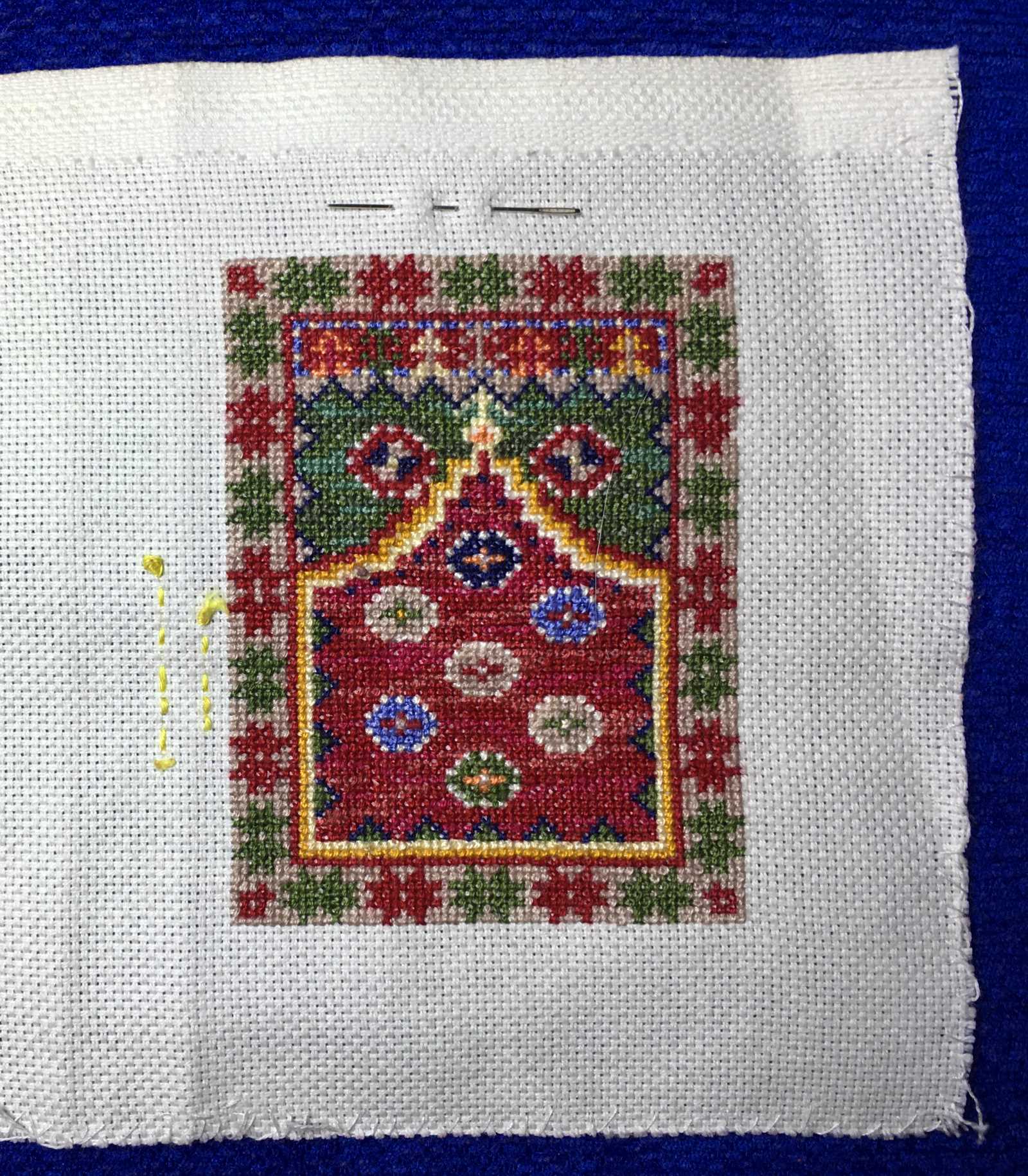 Read more about the article WOYWW 595 Tiny Carpet #5, Winter Warmers, Kitties Doing Kitty Things, and Resistance is Not Futile