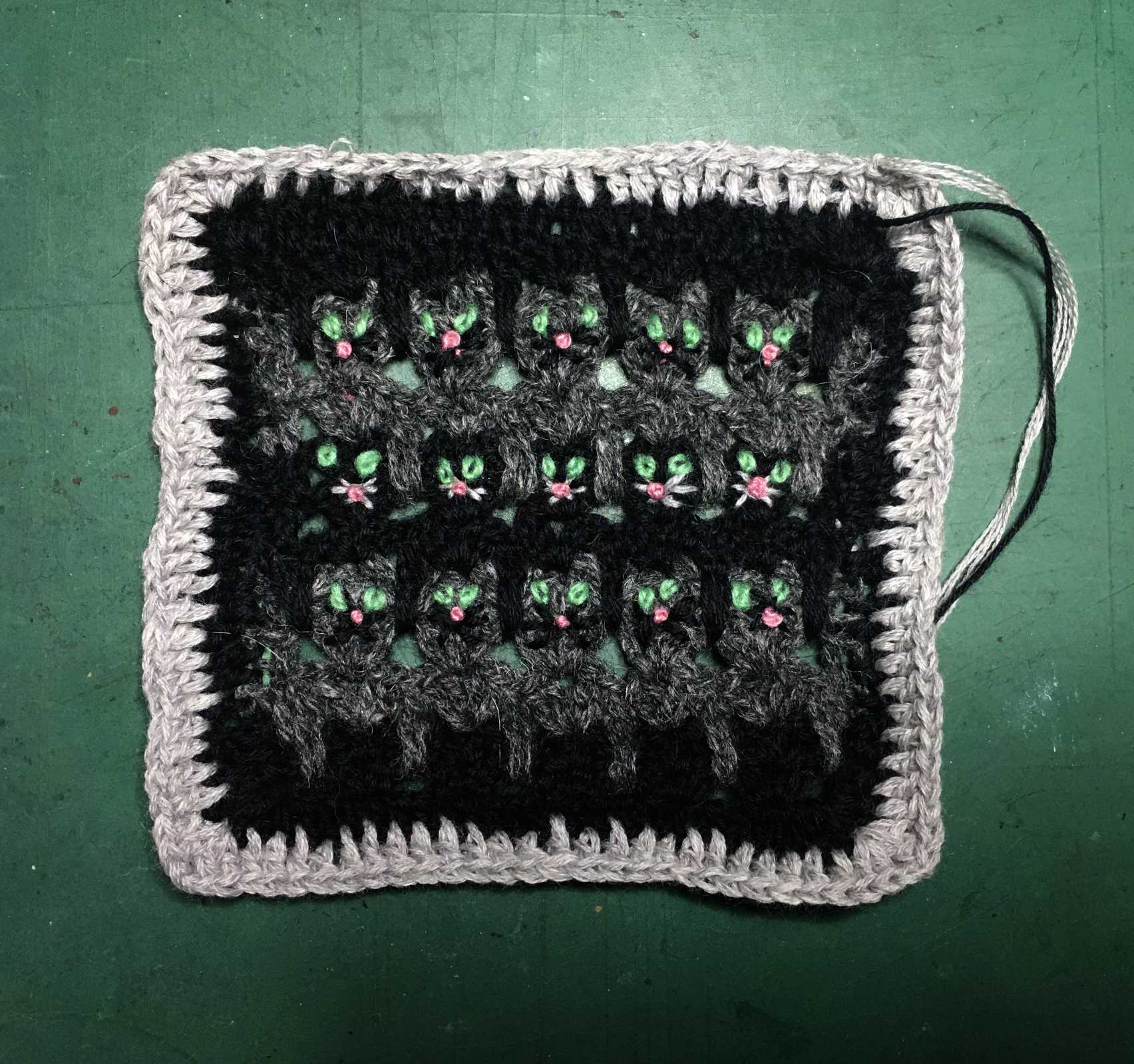 Read more about the article WOYWW 602 Crochet Kitties, Vanishing Emails and a Corny Tale