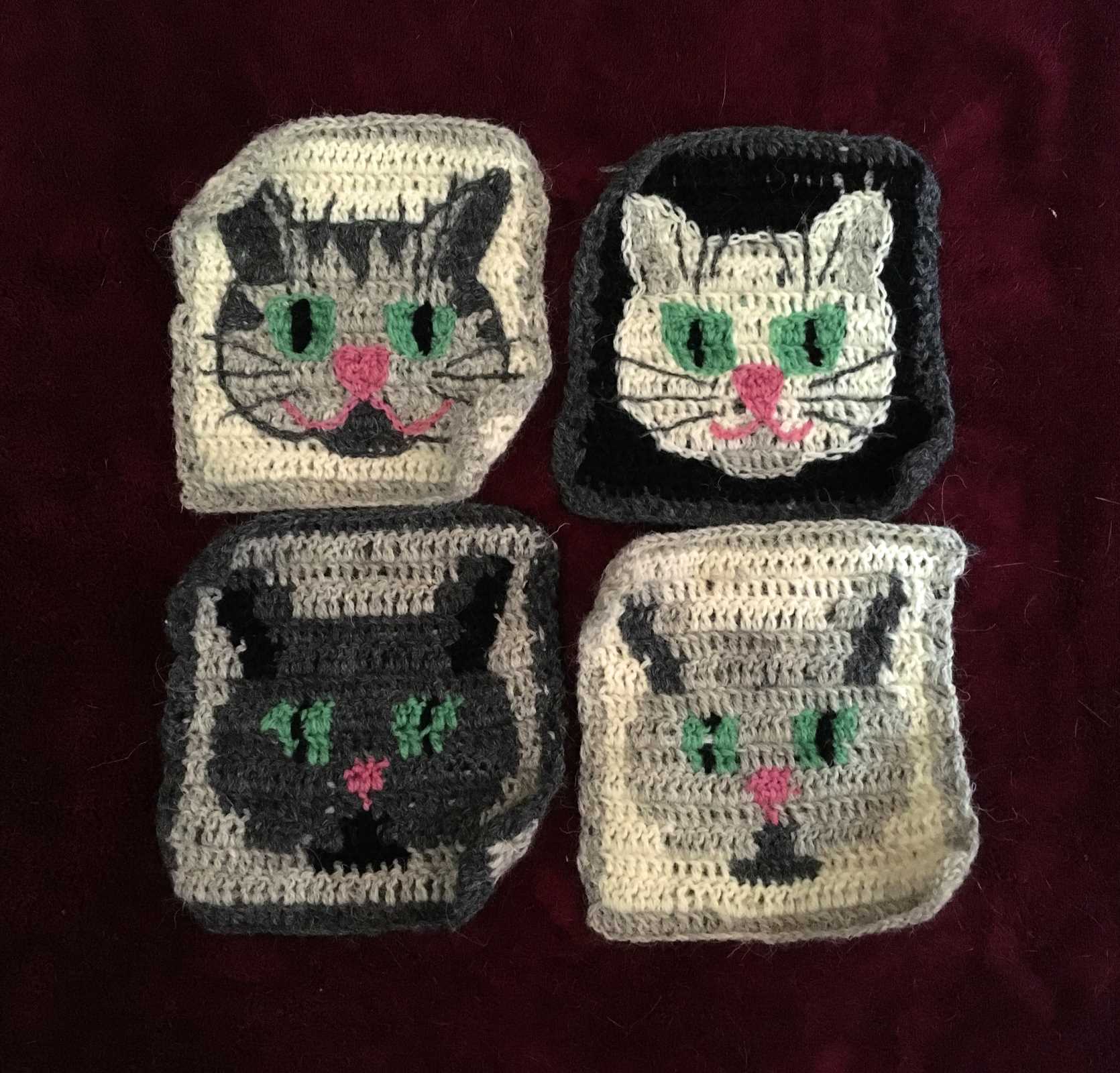 Read more about the article WOYWW 609 Thinking of Shaz, Difficult Squares, Hard Working Kitties, and Artificial Stupidity