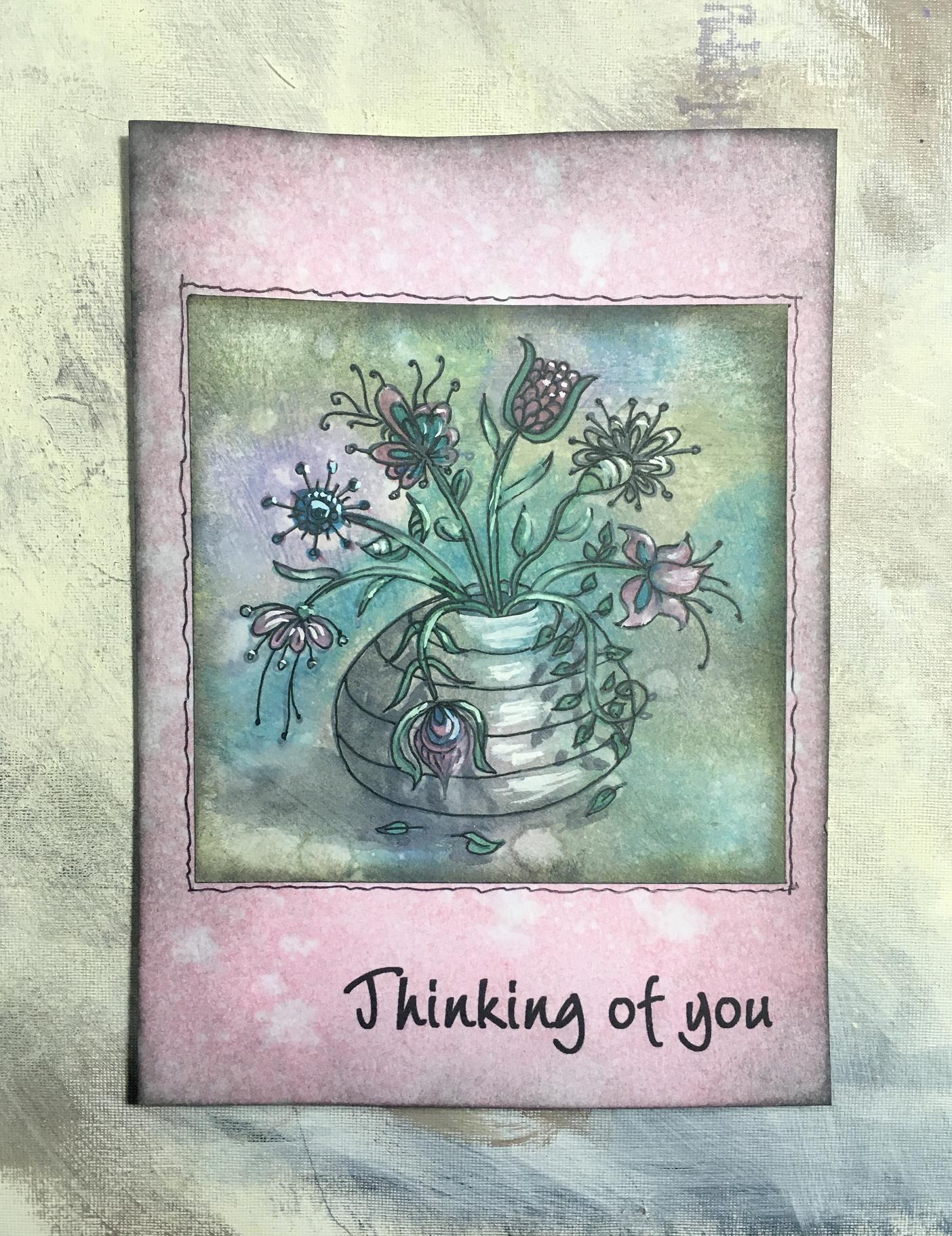 Read more about the article WOYWW 630 A Bit More Tidying, A Quick Card, Laptop Brain Transplant and Soon to be Lumpless Shoshi