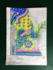 Read more about the article WOYWW 632 Pakistani Art, More New Stash, Falafels at Last, and Mrs. Lopsided from Devizes