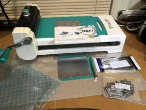 Read more about the article WOYWW 631 What a ToDo! Shoshi’s Tidy Studio, New Stash, Surgery Looming, and a Hug on my Finger