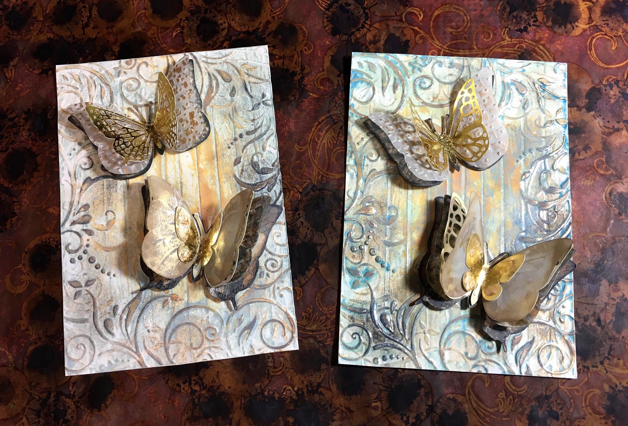 Read more about the article Embossed Butterfly Cards – Part 1