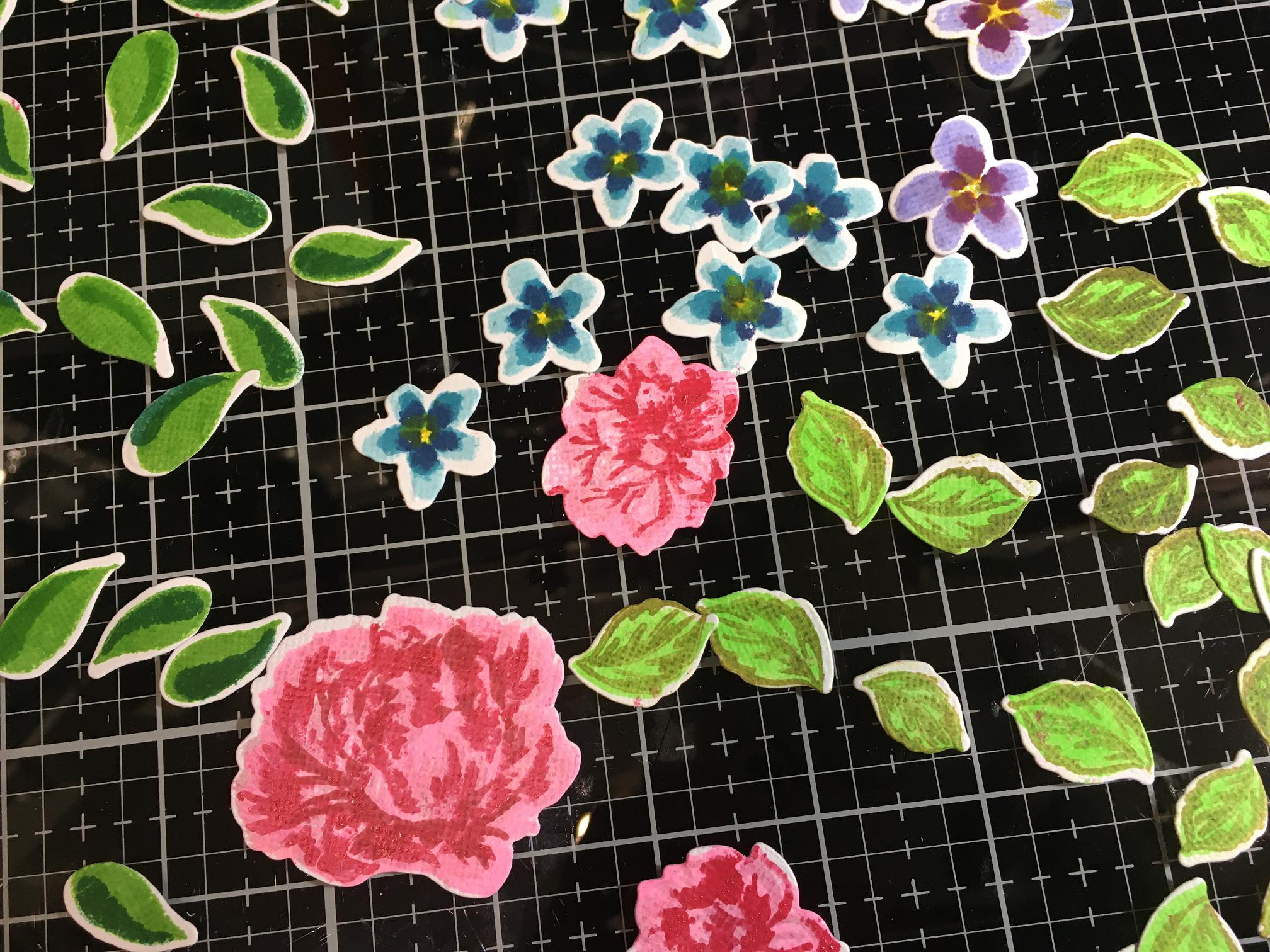 Read more about the article WOYWW 644 Printed Sentiments and Other Digital Stuff, Cards, Playing in the Studio, and Stupid Bots
