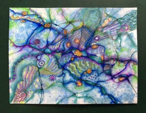 Read more about the article Neurographic Art with Tombows and Doodles