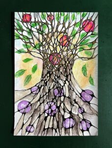 Read more about the article More Neurographic Art – My First Tree