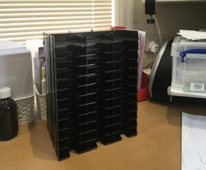 Read more about the article At Last! An Inkpad Storage Solution that Works! – and More Teabag Stain Doodles