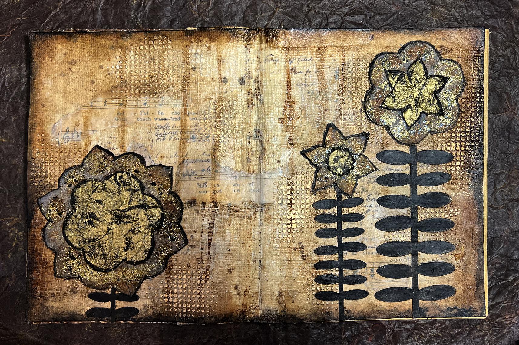Read more about the article Organic Journal – Completion of Revamped Page, and My First Washi Tapes