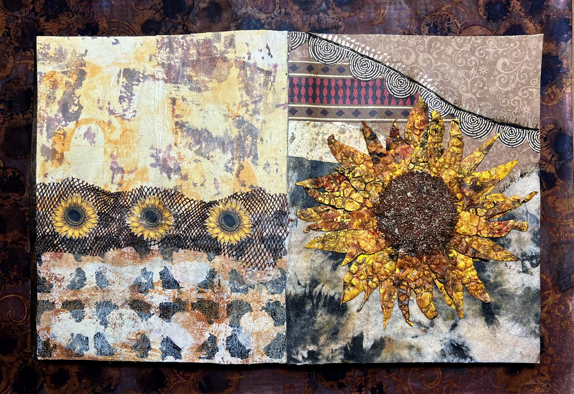 Read more about the article Organic Journal – Sunflowers Page