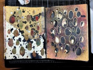 Read more about the article Organic Journal – Pierced Ovals, and a Couple of Moths