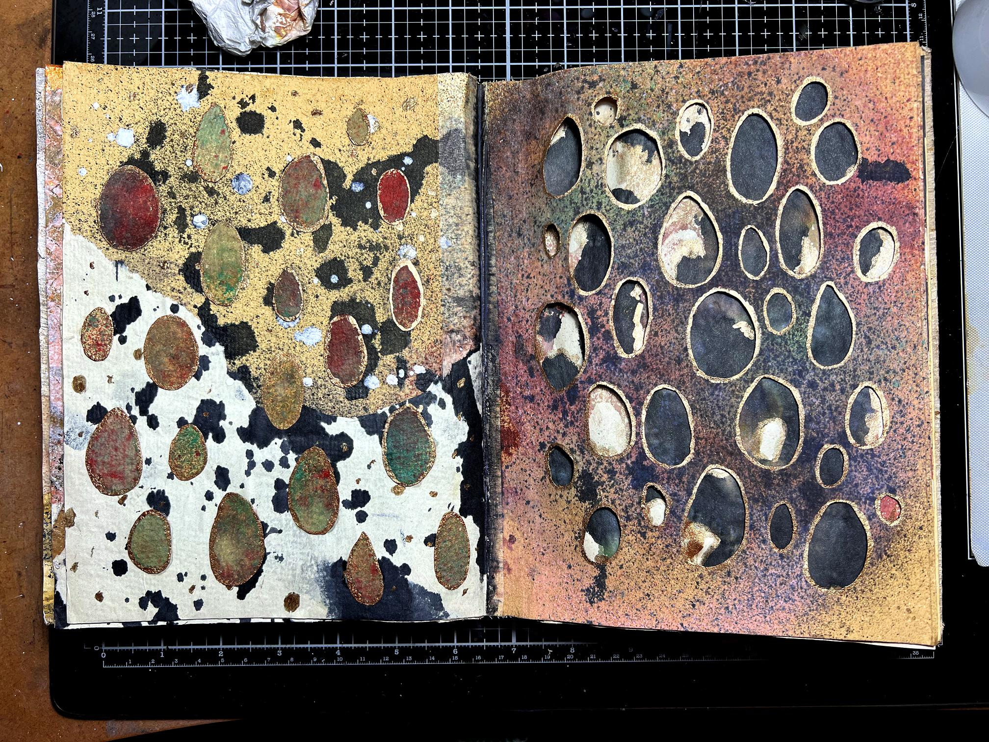 Read more about the article Organic Journal – Pierced Ovals, and a Couple of Moths