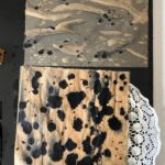 09 Coffee Staining with Ink Blots - Drying 29-8-22