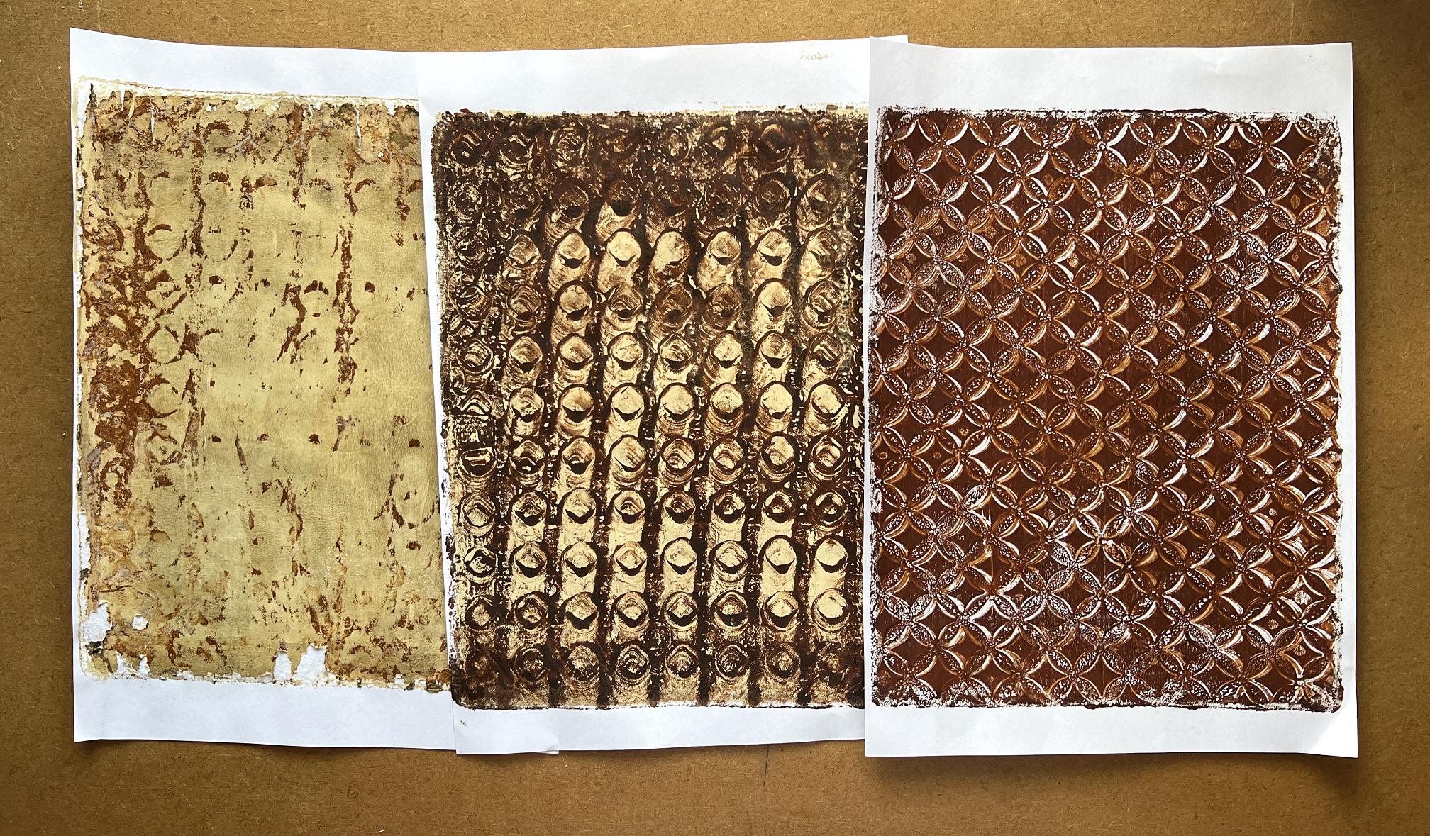 Read more about the article Gel Printing – Failed Emulsion Test, and Experimenting with Sink Mats