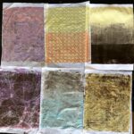 34 Gel Prints, Mostly Arteza Iridescents 14-9-22
