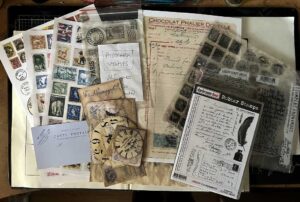 Read more about the article Altered Book: “The Journey” – Page 2: France 1