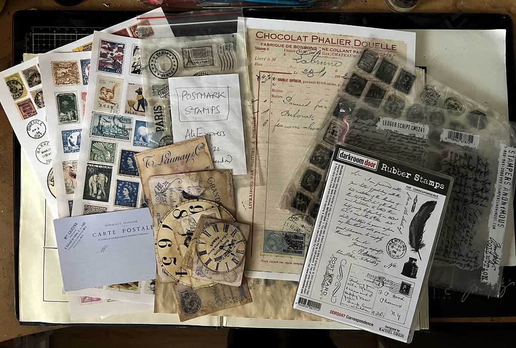 Read more about the article Altered Book: “The Journey” – Page 2: France 1