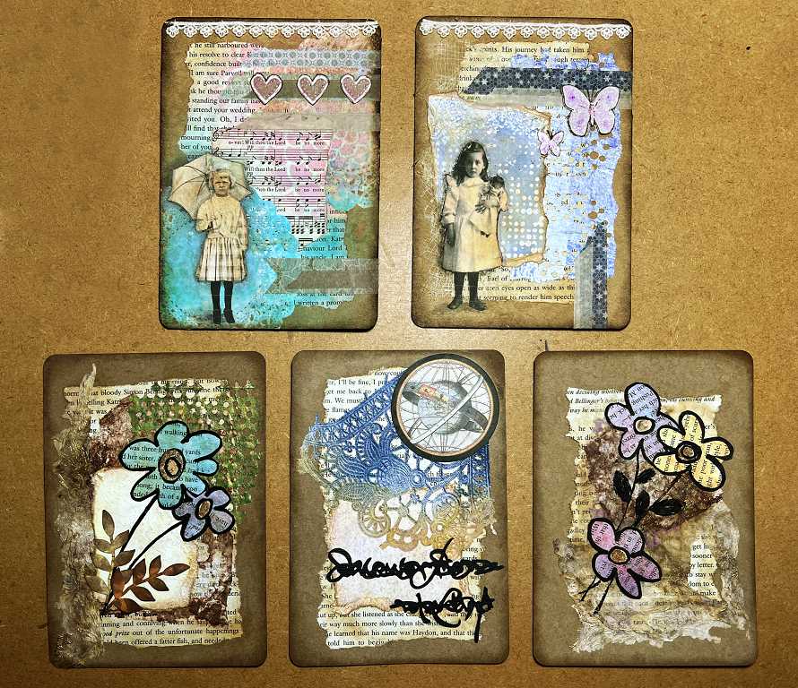 Read more about the article Collage Fragments, Recycled Papers, and a Quietly Perfect Christmas Day
