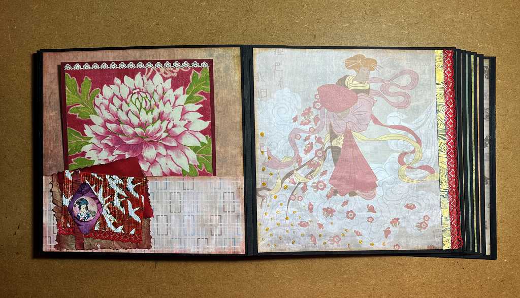 Read more about the article A Pink Page in my Oriental-Themed Album