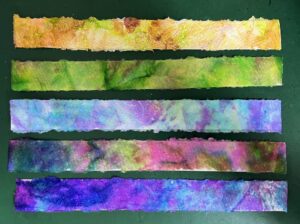 Read more about the article Mixed Media on Old Christmas Cards, DIY Washi Tape from Kitchen Paper, and an Ordeal