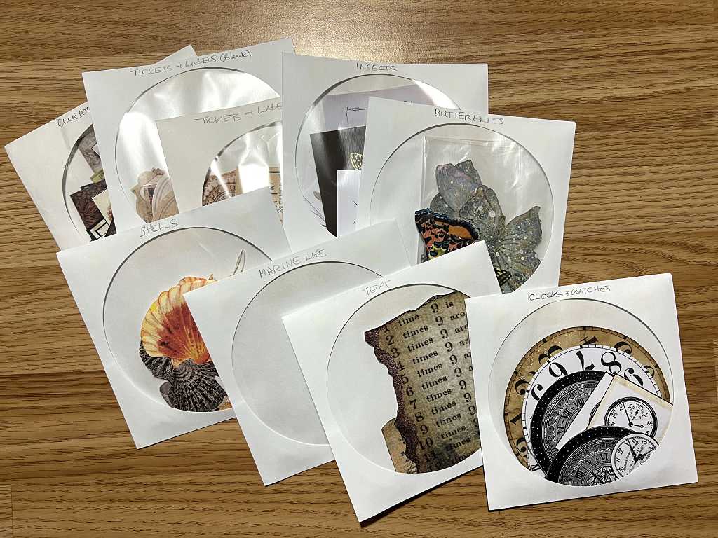 Read more about the article Fussy Cutting Digital People, Studio Organising and the Ephemera Dilemma